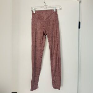 Glyder Pink Snake Print Leggings